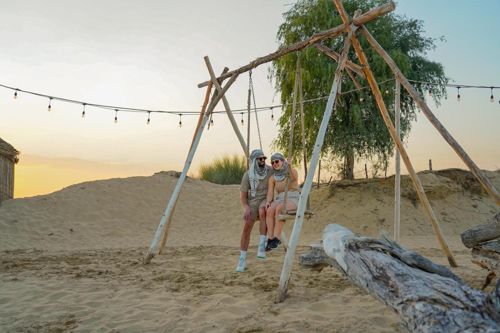 Al Marmoom Oasis Luxury Experiential Desert Resort 迪拜 外观 照片