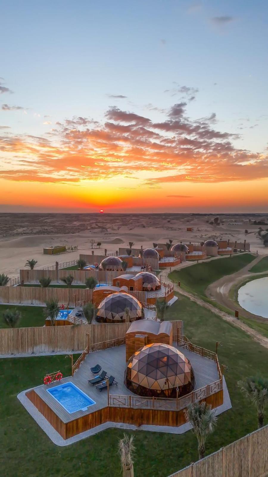 Al Marmoom Oasis Luxury Experiential Desert Resort 迪拜 外观 照片